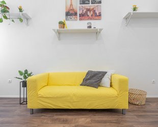 Мебель в желтых тонах – вызов стандартным решениям в Лабытнанги - labytnangi.magazinmebel.ru | фото