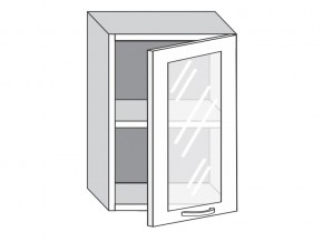 1.50.3 Шкаф настенный (h=720) на 500мм с 1-ой стекл. дверцей в Лабытнанги - labytnangi.magazinmebel.ru | фото