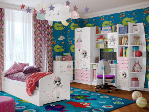 Детская комната Юниор-2 Мальвина в Лабытнанги - labytnangi.magazinmebel.ru | фото