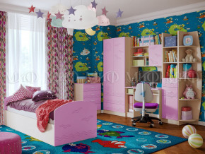 Детская комната Юниор-2 Сиреневый в Лабытнанги - labytnangi.magazinmebel.ru | фото