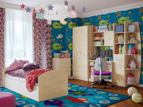 Детская комната Юниор-2 Ваниль в Лабытнанги - labytnangi.magazinmebel.ru | фото
