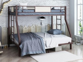 Двухъярусная кровать Гранада 140 коричневый в Лабытнанги - labytnangi.magazinmebel.ru | фото - изображение 1