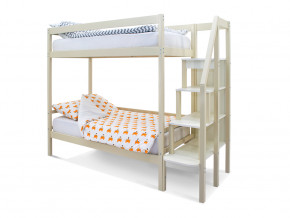 Двухъярусная кровать Svogen бежевый в Лабытнанги - labytnangi.magazinmebel.ru | фото - изображение 1