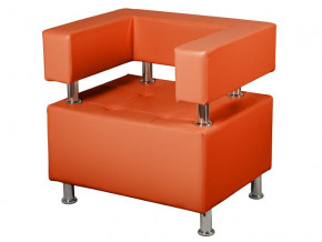 Кресло Борк Кожзам Оранжевый в Лабытнанги - labytnangi.magazinmebel.ru | фото