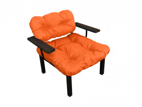 Кресло Дачное оранжевая подушка в Лабытнанги - labytnangi.magazinmebel.ru | фото
