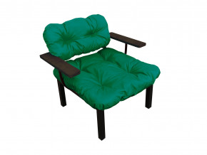 Кресло Дачное зелёная подушка в Лабытнанги - labytnangi.magazinmebel.ru | фото - изображение 1