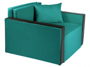 Кресло-кровать Милена с подлокотниками рогожка emerald в Лабытнанги - labytnangi.magazinmebel.ru | фото - изображение 1