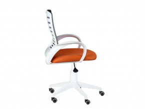 Кресло оператора Ирис white стандарт черный/оранжевый в Лабытнанги - labytnangi.magazinmebel.ru | фото - изображение 2