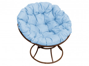 Кресло Папасан без ротанга голубая подушка в Лабытнанги - labytnangi.magazinmebel.ru | фото - изображение 1