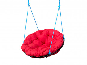 Кресло Папасан подвесное красная подушка в Лабытнанги - labytnangi.magazinmebel.ru | фото - изображение 1