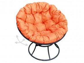 Кресло Папасан пружинка без ротанга оранжевая подушка в Лабытнанги - labytnangi.magazinmebel.ru | фото