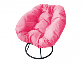 Кресло Пончик без ротанга розовая подушка в Лабытнанги - labytnangi.magazinmebel.ru | фото - изображение 1