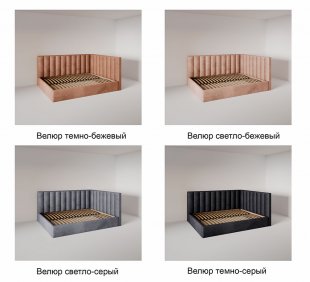 Кровать Вертикаль угловая 0.8 м с ортопедическим основанием в Лабытнанги - labytnangi.magazinmebel.ru | фото - изображение 6