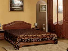 Кровать 1800 Ивушка 5 темная в Лабытнанги - labytnangi.magazinmebel.ru | фото - изображение 1