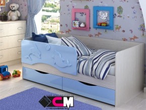 Кровать детская Алиса КР 812 голубая 1600 в Лабытнанги - labytnangi.magazinmebel.ru | фото - изображение 1
