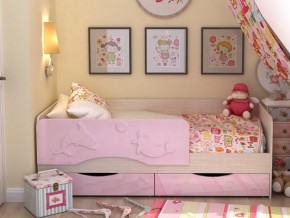 Кровать детская Алиса КР 812 розовая 1600 в Лабытнанги - labytnangi.magazinmebel.ru | фото - изображение 1