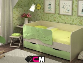 Кровать детская Алиса КР 812 зеленая 1600 в Лабытнанги - labytnangi.magazinmebel.ru | фото