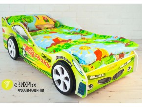 Кровать детская машина Вихрь в Лабытнанги - labytnangi.magazinmebel.ru | фото - изображение 2