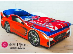 Кровать детская машинка Мерседес в Лабытнанги - labytnangi.magazinmebel.ru | фото