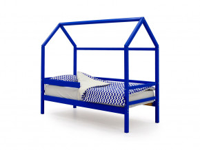 Кровать-домик Svogen с бортиком синий в Лабытнанги - labytnangi.magazinmebel.ru | фото - изображение 1