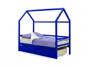 Кровать-домик Svogen с ящиками синий в Лабытнанги - labytnangi.magazinmebel.ru | фото - изображение 1