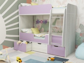 Кровать двухъярусная Малыш двойняшка винтерберг-ирис в Лабытнанги - labytnangi.magazinmebel.ru | фото - изображение 1