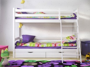 Кровать двухъярусная Сонечка с ящиками и лестницей в Лабытнанги - labytnangi.magazinmebel.ru | фото - изображение 2