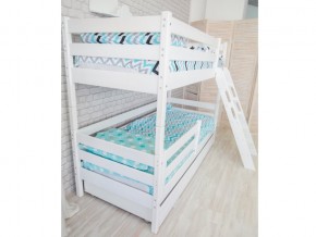 Кровать двухъярусная Сонечка с наклонной лестницей и ящиками в Лабытнанги - labytnangi.magazinmebel.ru | фото - изображение 3