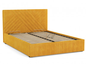 Кровать Гамма 1600 с основанием велюр тенерифе куркума в Лабытнанги - labytnangi.magazinmebel.ru | фото - изображение 2
