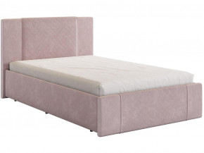 Кровать Хлоя 1200 велюр нежно-розовый в Лабытнанги - labytnangi.magazinmebel.ru | фото - изображение 1