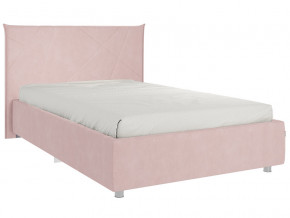 Кровать Квест 1200 велюр нежно-розовый в Лабытнанги - labytnangi.magazinmebel.ru | фото