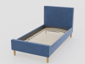 Кровать Линси 900 синий в Лабытнанги - labytnangi.magazinmebel.ru | фото - изображение 1