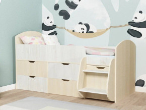 Кровать Малыш-7 Дуб-Винтерберг в Лабытнанги - labytnangi.magazinmebel.ru | фото - изображение 1