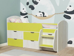Кровать Малыш-7 Винтербер-Лайм в Лабытнанги - labytnangi.magazinmebel.ru | фото