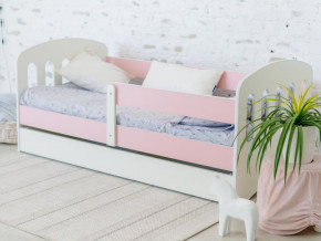 Кровать Малыш с ящиком розовый в Лабытнанги - labytnangi.magazinmebel.ru | фото