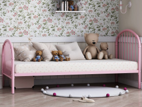 Кровать металлическая Эвора-1 Розовый в Лабытнанги - labytnangi.magazinmebel.ru | фото