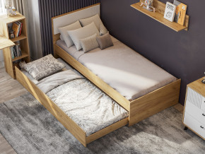 Кровать одинарная Милан выкатная с настилом в Лабытнанги - labytnangi.magazinmebel.ru | фото - изображение 1