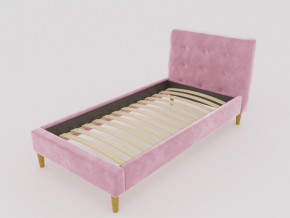Кровать Пайли 900 розовый в Лабытнанги - labytnangi.magazinmebel.ru | фото