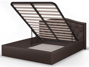 Кровать подъемная Стелла 1200 коричневая в Лабытнанги - labytnangi.magazinmebel.ru | фото - изображение 2