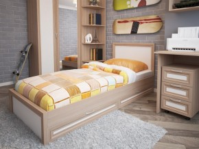 Кровать с настилом Остин модуль 21 с ящиками 24 в Лабытнанги - labytnangi.magazinmebel.ru | фото - изображение 1