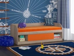 Кровать Соня 4 сонома-оранжевый в Лабытнанги - labytnangi.magazinmebel.ru | фото