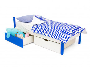 Кровать Svogen classic с ящиками сине-белый в Лабытнанги - labytnangi.magazinmebel.ru | фото - изображение 3