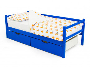 Кровать-тахта Svogen с ящиками синий в Лабытнанги - labytnangi.magazinmebel.ru | фото