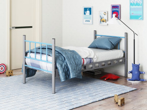 Кровать-трансформер Мальта серый с голубым в Лабытнанги - labytnangi.magazinmebel.ru | фото - изображение 4