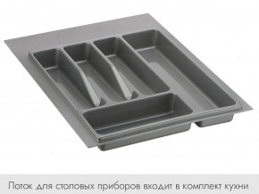Кухонный гарнитур 1600 Лиственница охотская, белый бланш в Лабытнанги - labytnangi.magazinmebel.ru | фото - изображение 2
