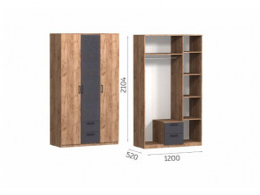 Шкаф 3-х дверный с ящиками Эконика в Лабытнанги - labytnangi.magazinmebel.ru | фото - изображение 1