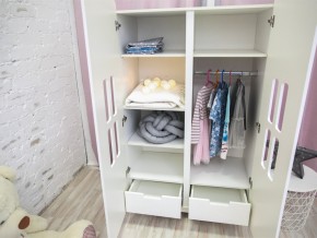 Шкаф детский двухдверный с ящиками Домик в Лабытнанги - labytnangi.magazinmebel.ru | фото - изображение 4