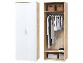 Шкаф для одежды 2-х дверный Сканди белый в Лабытнанги - labytnangi.magazinmebel.ru | фото