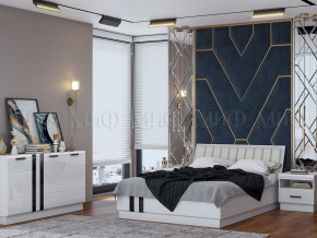 Спальня Магнолия белая в Лабытнанги - labytnangi.magazinmebel.ru | фото - изображение 1