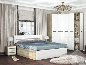 Спальня Наоми с угловым шкафом в Лабытнанги - labytnangi.magazinmebel.ru | фото